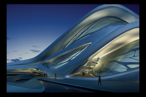 The hottest market: Abu Dhabi will spend 2009 turning oil into buildings. Zaha Hadid’s Performing Arts Centre at Saadiyat Island is one of many exciting projects in the pipeline